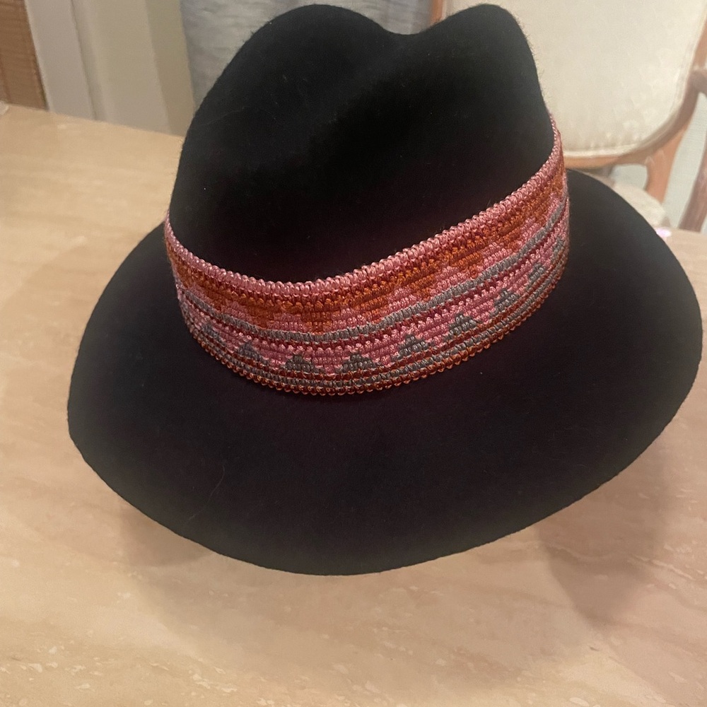Festival Boho Hat by The Hats Company Wide Brim Filippo Catarzi Made in Italy - Picture 2 of 11